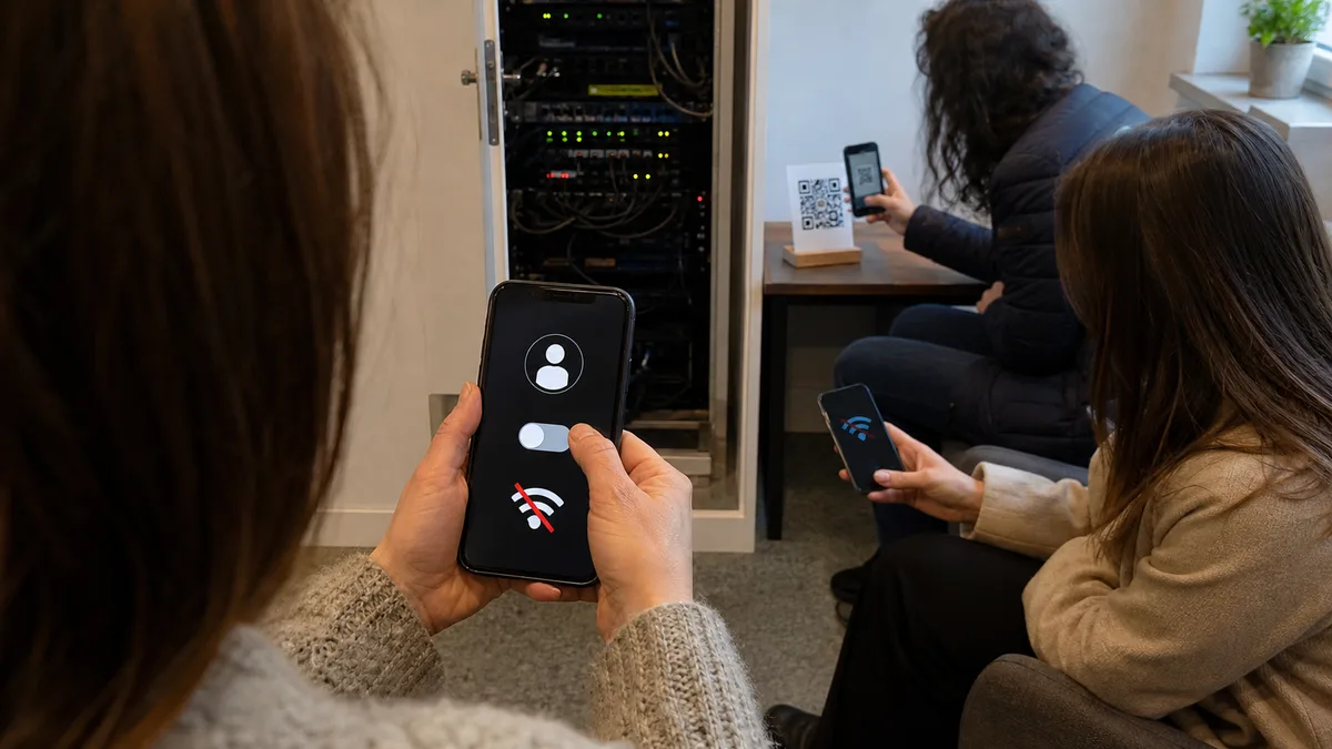 Firemní Wi-Fi bez sdíleného hesla: WPA3, 802.1X a síť pro hosty