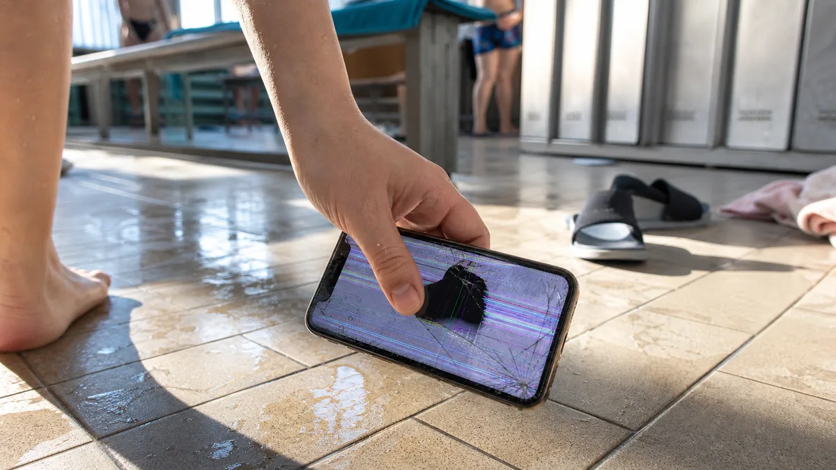 Prasklý displej iPhonu: kdy stačí sklo a kdy jde o celý displejový modul