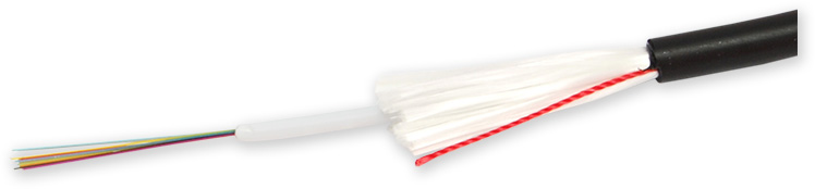Lan-tec MM 50µm multimode fibre-optic cable — compact version for backbone and interconnect cabling