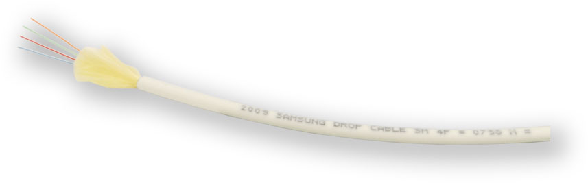 Lan-tec SM 9µm single-mode fibre-optic cable — flexible indoor version for interconnect cabling