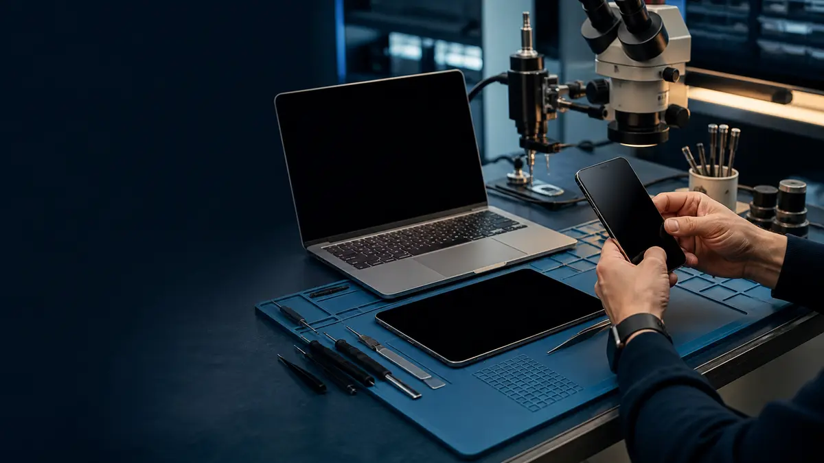 Nezávislý servis iPhonu, MacBooku a iPadu na profesionálním pracovišti v Brně
